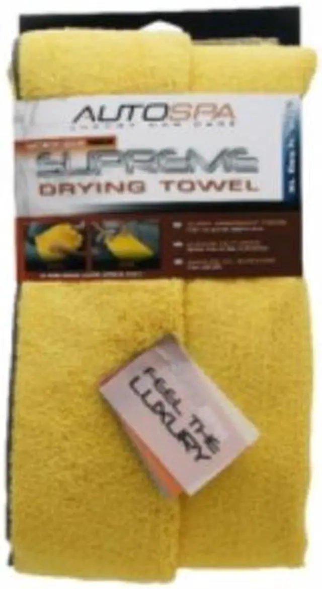 Alt view image 2 of 6 - Carrand 40059AS 25-in x 36-in Auto Spa Microfiber Max Supreme Drying Towel