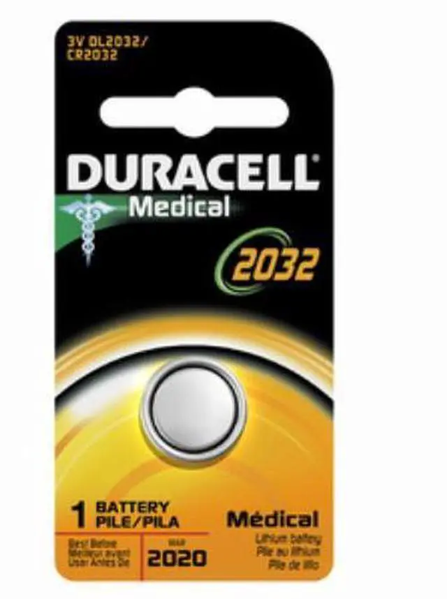 Alt view image 2 of 5 - Duracell Button Cell Lithium Electronics Battery Dl2032 3V 6/Box DL2032BPK