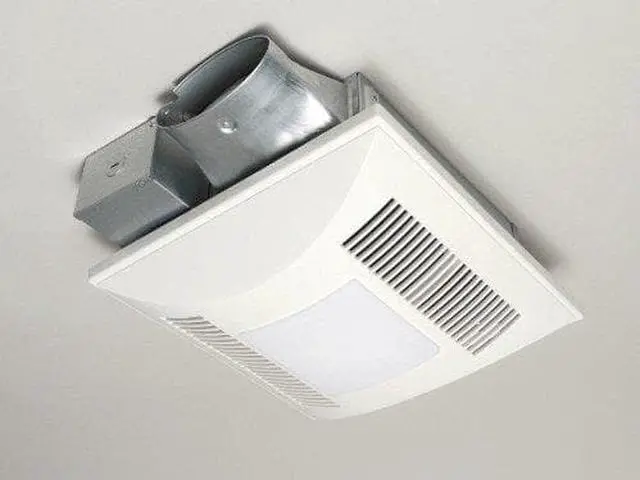 Alt view image 3 of 6 - PANASONIC FANS - WHISPERVALUE FV-08VSL3 - BATHROOM EXHAUST FAN WITH LIGHT - 80 CFM - 1.3 SONES - 4 INCH OVAL DUCT