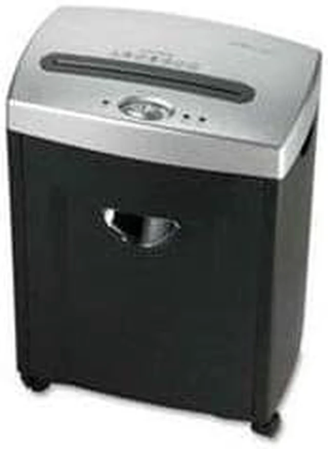 Alt view image 2 of 3 - High Security Shredder,Micro Cut,6 Sh Cap.,14"x10"x18",BK/SR