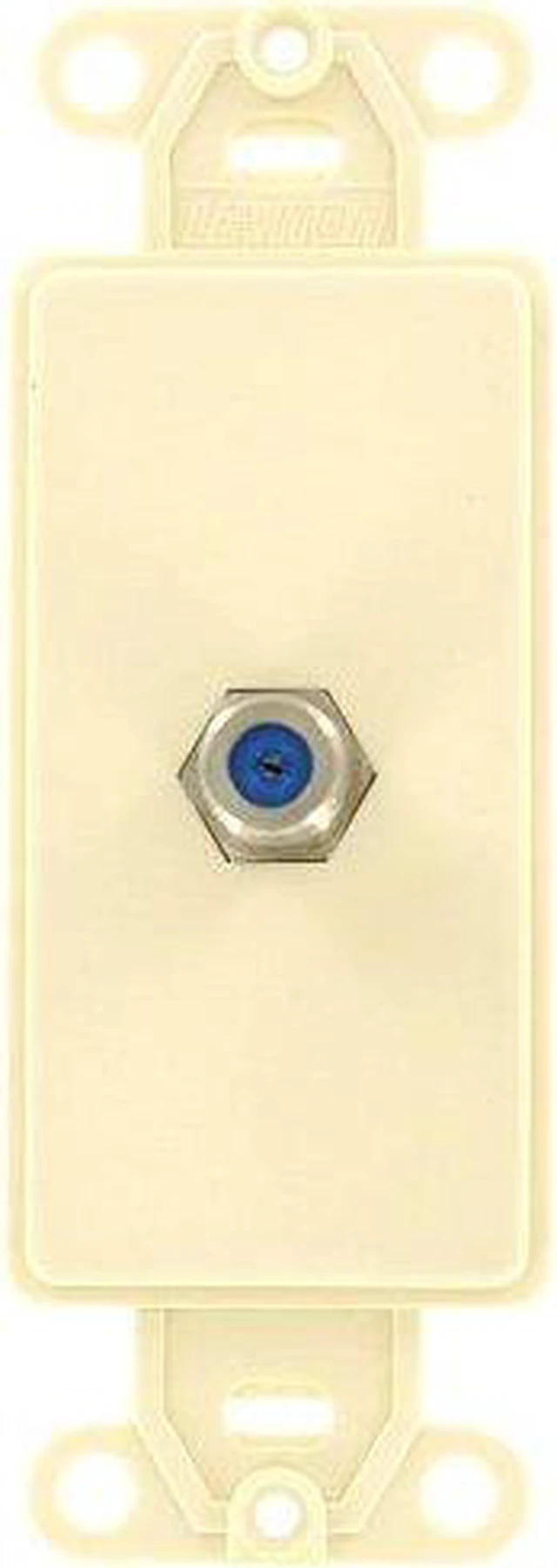 Alt view image 4 of 7 - F Connector Decora Jack Almond