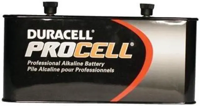 Alt view image 8 of 13 - DURACELL PROCELL 6V Screw Terminal Alkaline Lantern Battery