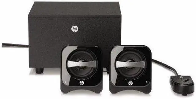 Main image of HP Consumer BR386AA#ABL 2 1 compact speaker system