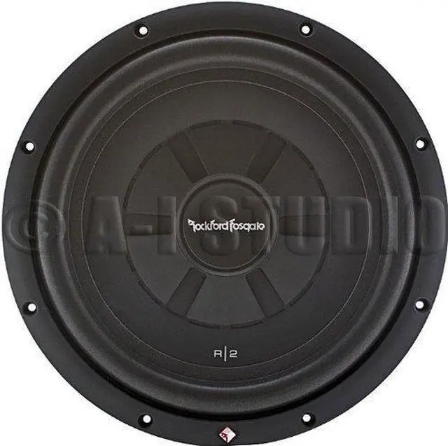 Alt view image 10 of 17 - Rockford Fosgate R2SD4-12 12" 500W 4-Ohm Shallow Mount Slim Car Subwoofer Sub