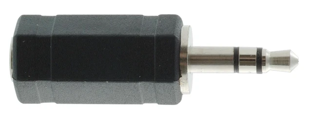 Alt view image 3 of 4 - Hosa Technology 2.5 mm TRS to 3.5 mm TRS Adaptor