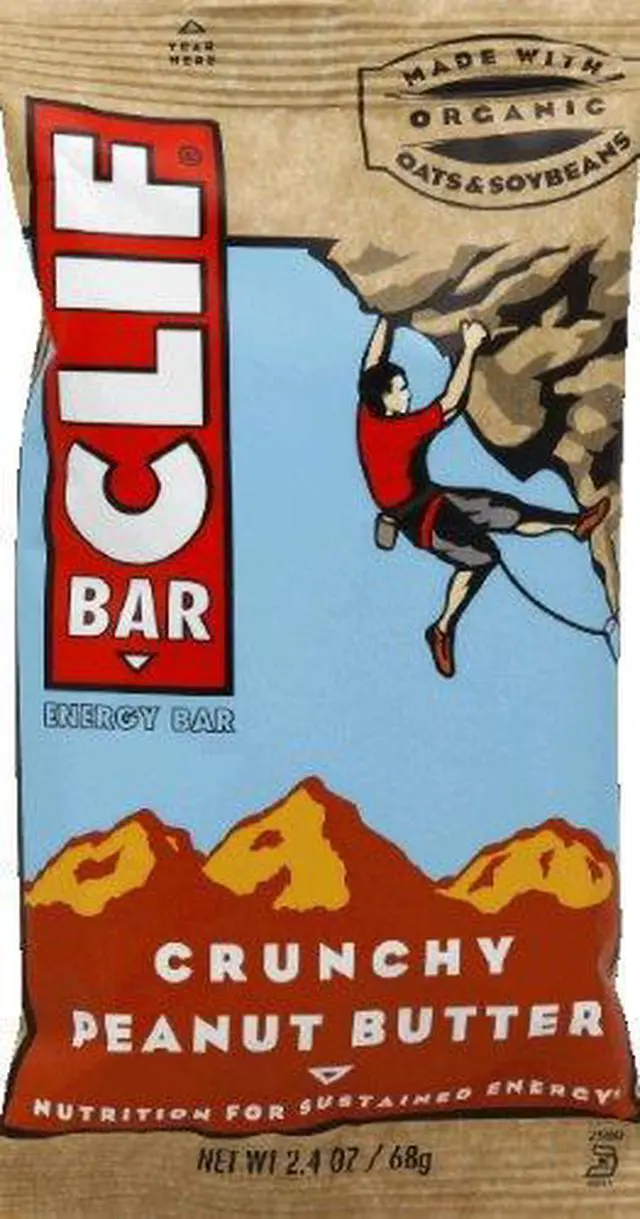 Main image of Clif Bar Energy Bar, Crunchy Peanut Butter, 2.4 Oz, 12/Box 50120