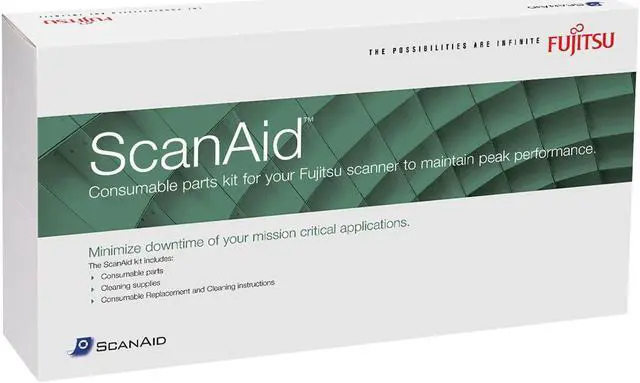 Alt view image 8 of 16 - Fujitsu Scanaid Maintenance Kit