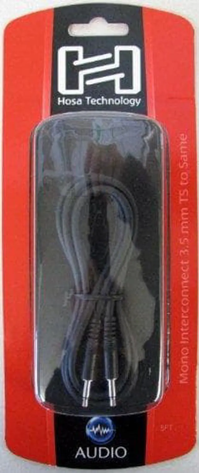 Main image of Hosa 5 Mini Male to Mini Male 3.5mm TS Cable