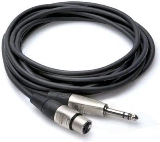 Alt view image 2 of 9 - Hosa HXS-005 REAN XLR3F to 1/4in TRS 5ft