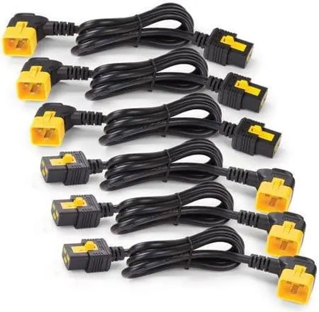 Alt view image 3 of 10 - American Power Conversion Power Cord Kitlockingc19Toc20 1.2M