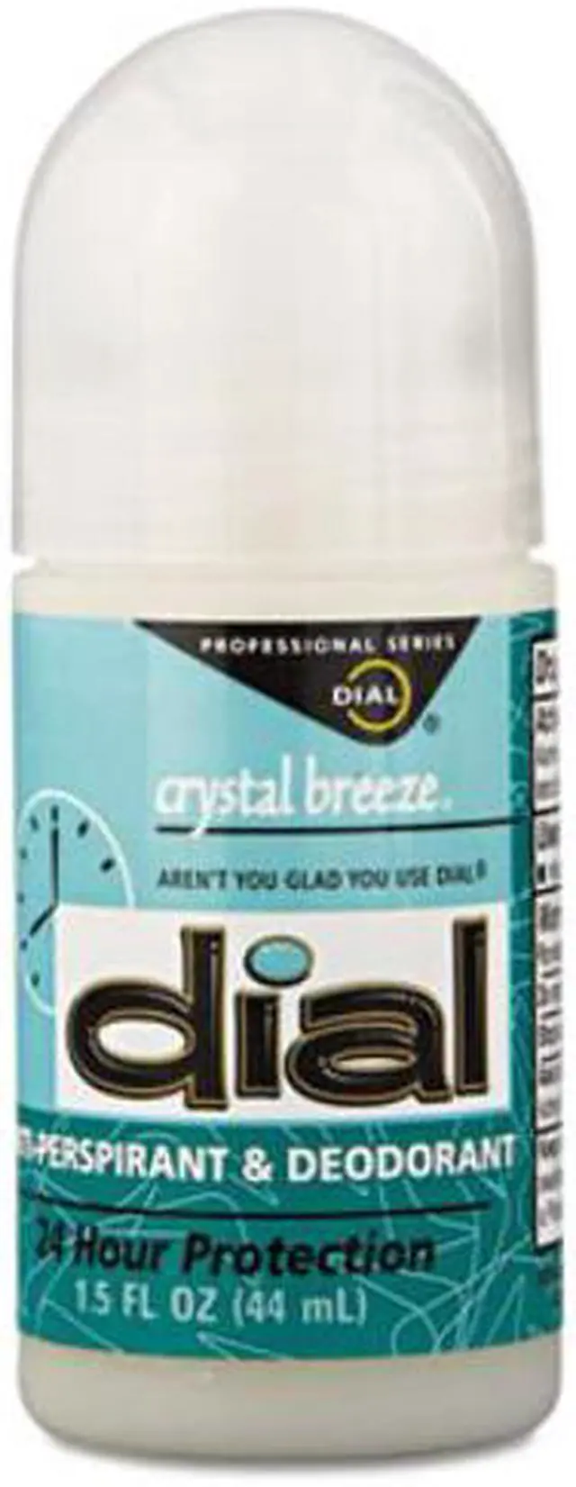 Alt view image 3 of 3 - Anti-Perspirant Deodorant, Crystal Breeze, 1.5 oz, Roll-On