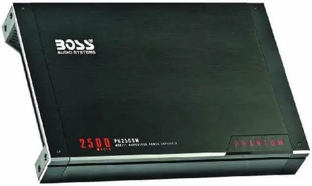 Alt view image 13 of 16 - New Boss Ph2500m 2500W Mono Block Phantom Series Car Audio Amplifier 2500 Watt