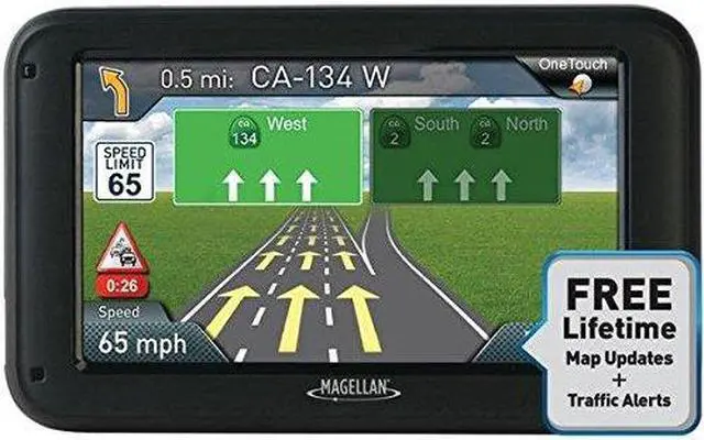 Alt view image 2 of 2 - MAGELLAN 5.0" RoadMate 5330T-LM 5" GPS Device with Free Lifetime Map & Traffic Alert Updates