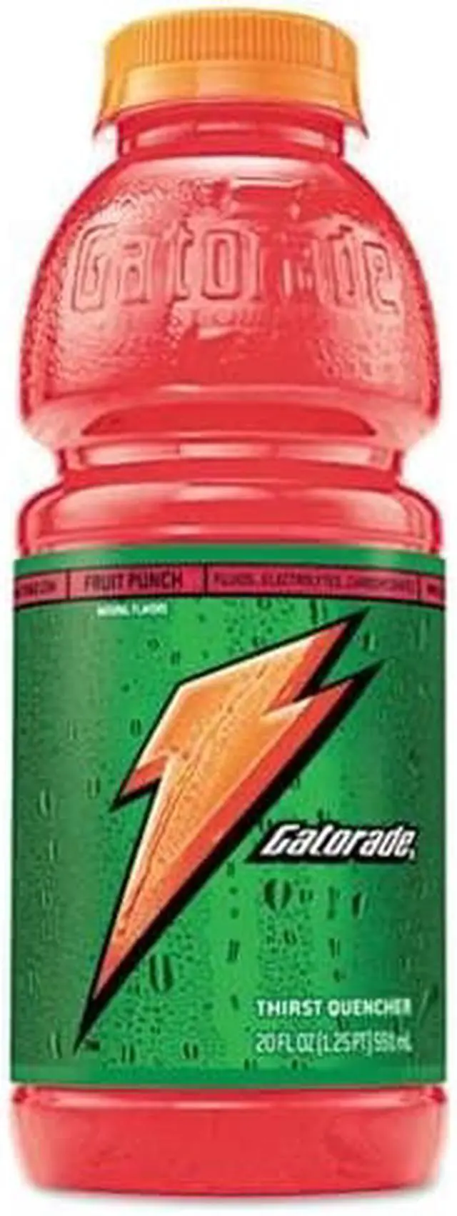 Alt view image 4 of 10 - Sports Drink, Fruit Punch, 20Oz Plastic Bottles, 24/Carton
