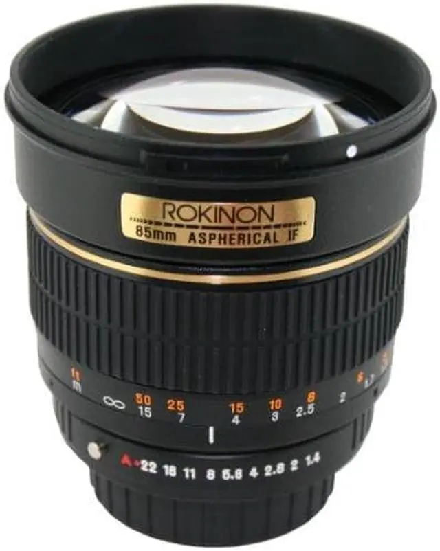Alt view image 11 of 15 - Rokinon 85Mc Camera Lens 85Mm F1.4 Aspherical Lens for Canon