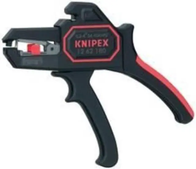 Alt view image 2 of 9 - KNIPEX 12 62 180 7 1/4 in Wire Stripper 24 to 10 AWG