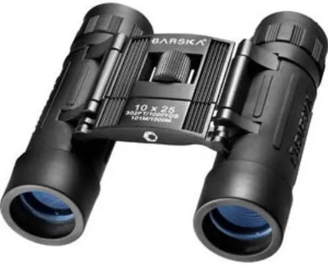Alt view image 2 of 10 - BARSKA LUCID VIEW 10x25 Compact Binoculars