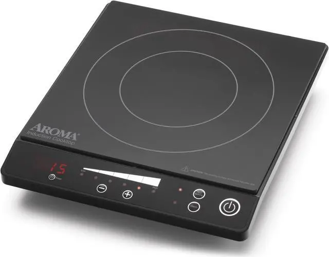 Alt view image 6 of 12 - AROMA AID-509 Digital Induction Cooktop
