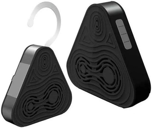 Alt view image 2 of 4 - PyleHome Tri-Way Clear Sound Bluetooth Waterproof Shower Speaker, Single, Black