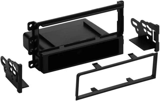 Alt view image 3 of 7 - Metra 99-7008 Single DIN Installation Kit for 2003 Mitsubishi Outlander Vehicles