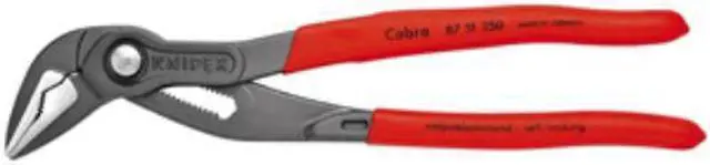 Alt view image 2 of 9 - KNIPEX 87 51 250 10" Knipex Cobra ES Water Pump Pliers Extra-Slim, Plastic Grip