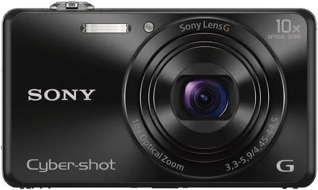 Sony Cyber-shot DSC-WX220 Digital Camera, Black #DSC-WX220/B  