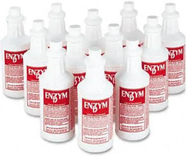 Main image of Enzym D Digester Liquid Deodorant, Lemon, 32oz, 12/Carton