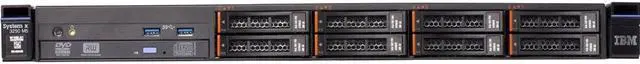 Alt view image 2 of 10 - IBM System x x3250 M5 5458ELU 1U Rack Server - 1 x Intel Xeon E3-1271 v3 3.60 GHz