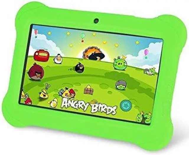 Main image of Worry Free Gadgets KIDSZEEPAD-GRN 512MB Memory 4GB Flash Storage 7.0" 800 x 480 Tablet Android 4.4 (KitKat) Green