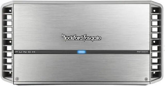 Alt view image 2 of 2 - Rockford Fosgate PM1000X51000W Punch Series Class-ab/Class-bd 5-Channel Marine Amplifier