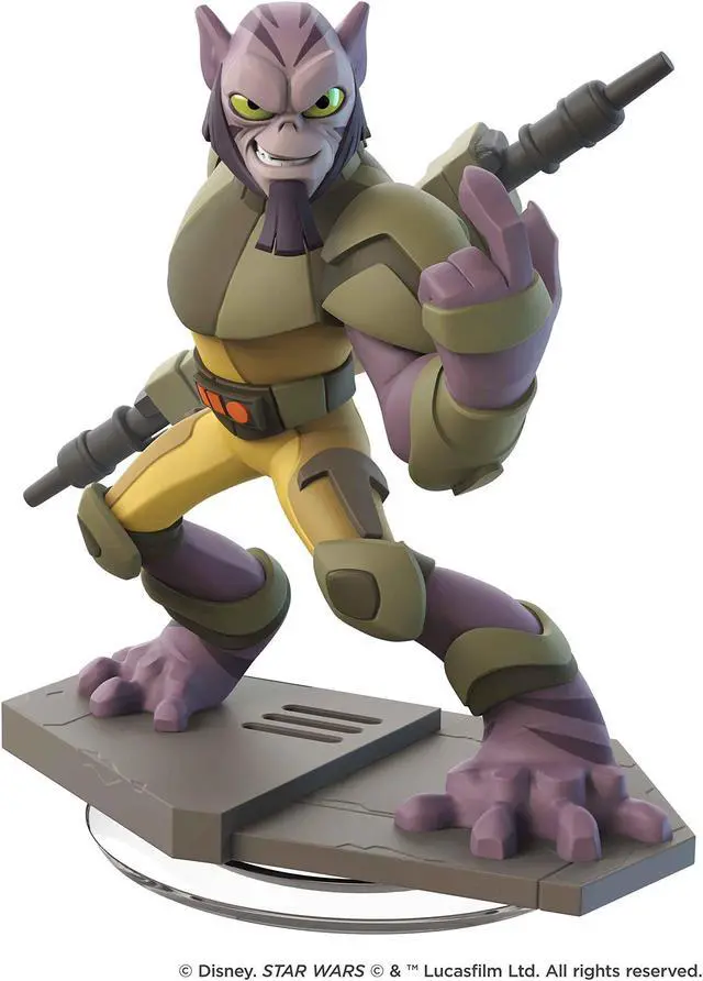 Alt view image 7 of 8 - DISNEY INTERACTIVE DISTRI INFINITY 3.0 FIGURE-STAR WARS REBELS-ZEB ORRELIOS-NLA 02693