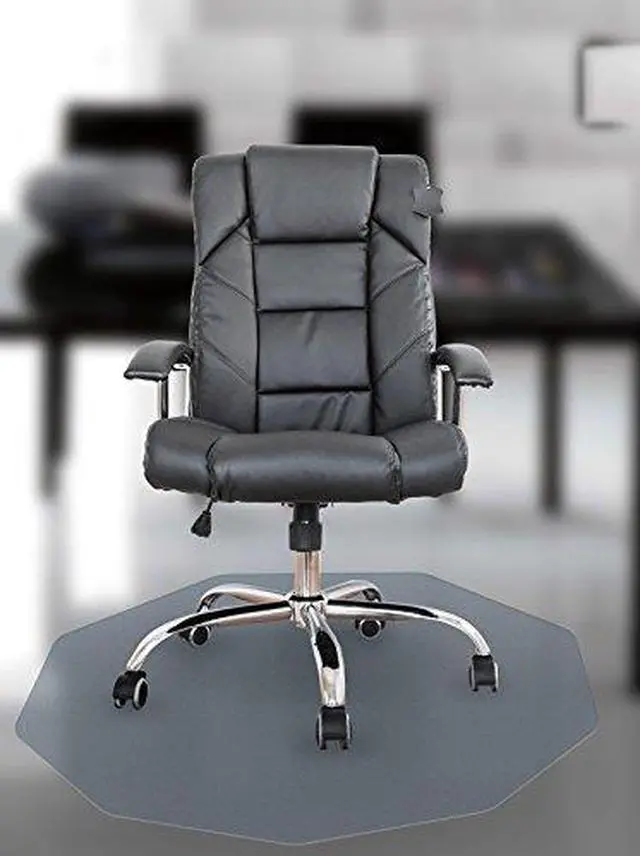 Alt view image 3 of 20 - Polycarbonate Chair Mat with Smooth Back