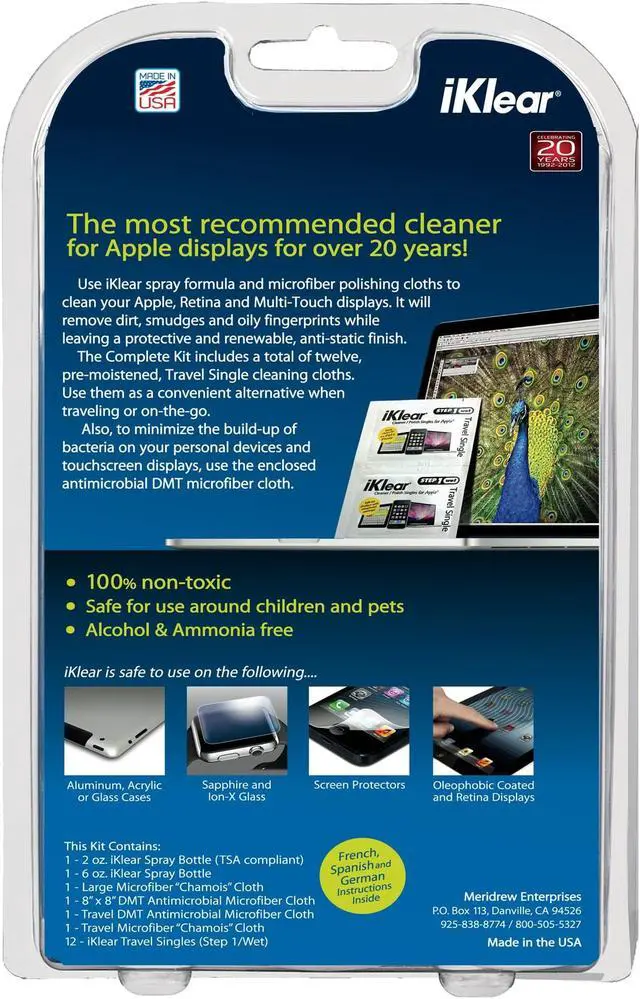 Alt view image 3 of 7 - Klear Screen iKlear Complete Cleaning Kit