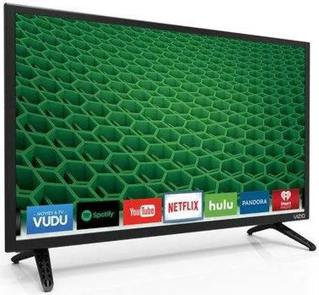 Alt view image 2 of 6 - VIZIO D24-D1 24-Inch 1080p HD Smart LED TV - Black