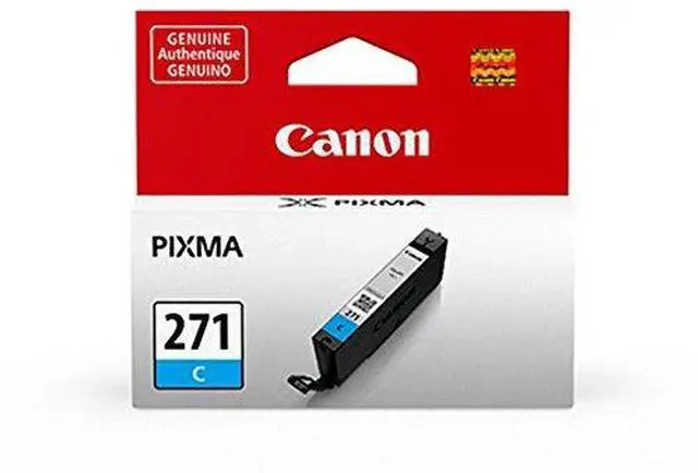 Alt view image 3 of 7 - Canon 0391C001 Canon CLI-271C Ink Cartridge - Cyan - Inkjet - 311 Page