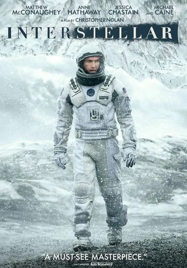 Alt view image 3 of 4 - Interstellar (DVD/SGL DISC/ENG-FRE-SPA DD5.1) Matthew McConaughey, Anne Hathaway, Jessica Chastain, Casey Affleck, Topher Grace