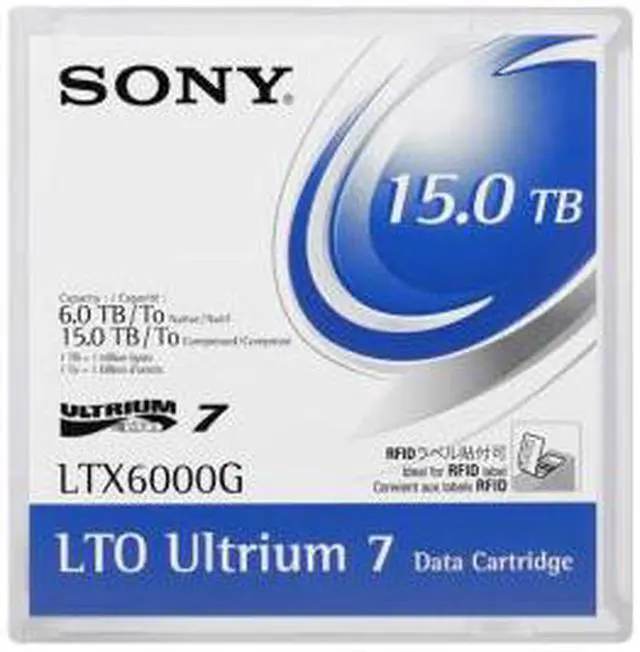 Alt view image 2 of 2 - Sony LTX6000G LTO Ultrium-7 Data Cartridge