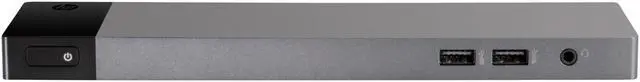 Alt view image 2 of 2 - HP ZBook 150W Thunderbolt 3 Dock P5Q58AA Docking Station