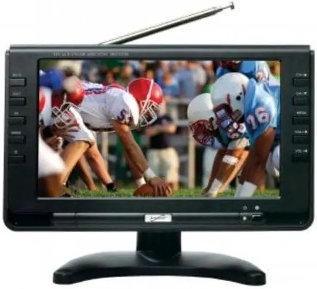 Alt view image 3 of 20 - Supersonic SC-499 9" Widescreen Portable Digital LCD TV with Built-in TV Tuner