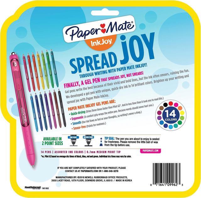 Paper Mate InkJoy Gel Pen 0.7 - Pack of 12 / Red