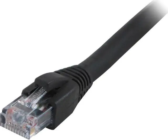 Alt view image 2 of 4 - Comprehensive Pro AV/IT CAT6 Heavy Duty Snagless Patch Cable - Black 200ft