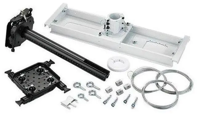 Alt view image 3 of 8 - Chief SYSAUB Suspended Ceiling Projector System - Black