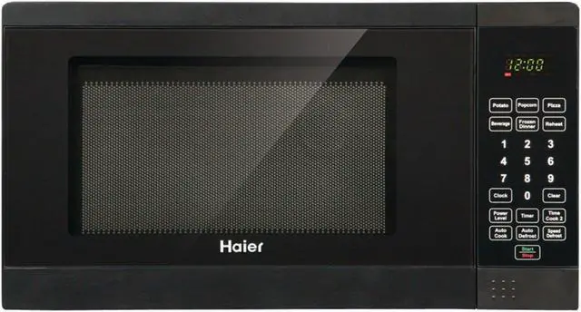 Alt view image 4 of 9 - Haier Digital Countertop Microwave Oven 0.7 Cu. Ft. 700-Watt Black HMC720BEBB