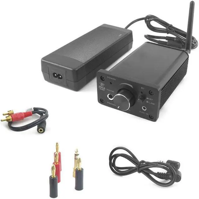Main image of Pyle PDA35BT Compact Bluetooth Amplifier / Mini Headphone Amp, 100 Watt