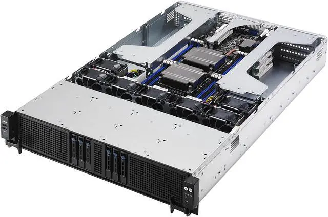 Main image of Asus Barebone System - 2U Rack-mountable - Intel C612 Chipset - Socket R3 (LGA2011-3) - 2 x Processor Support