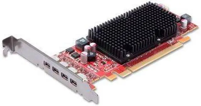 Main image of Sapphire Video Card 100-505982 AMD FirePro 2460 512M GDDR5 PCI Express QUAD MINI DisplayPort (ROHS) FULL