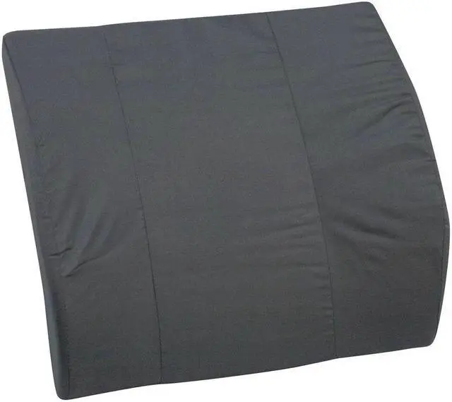 Main image of Mabis 555-7301-0200 Bucket Seat Lumbar Cushion without Strap - Black