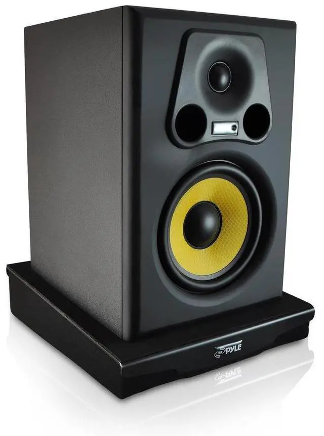 Alt view image 6 of 9 - Acoustic Sound Isolation Dampening Recoil Stabilizer Speaker Riser