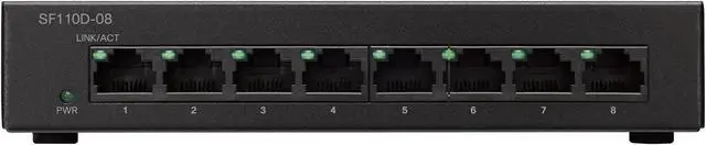Alt view image 2 of 9 - SF110D-08 Unmanaged Ethernet Switch