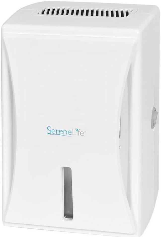 Alt view image 4 of 4 - SereneLife PDUMID35 Compact Electronic Dehumidifier, Digital Mini Moisture Control White